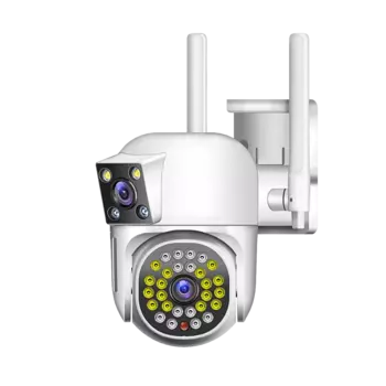 4MP 390Eyes APP Dual Lens полноцветная Беспроводная PTZ IP-камера AI датчик человеческого обнаружения Домашняя безопасность CCTV радионяня TC166