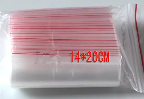 500 шт. 14x20 см PE прозрачные дорожные подарочные упаковочные пакеты пластиковый пакет для ожерелья/ювелирных изделий своими руками на заказ прозрачный самозапечатывающийся пакет с застежкой-молнией