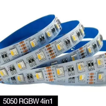 5050 60LED 4в1 чип RGBW Гибкая светодиодная лента 5 м в рулоне