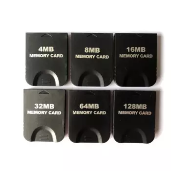 50 шт., 4 МБ, 8 МБ, 16 МБ, 32 МБ, 64 МБ, 128 МБ, карта памяти для Game-Cube для N G C