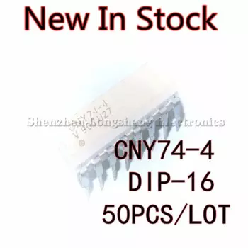 50 шт./лот CNY74-4 CNY74 DIP-16 изолятор оптопары фотоэлектрический выход