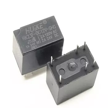 50 шт./лот реле HUIKE HK23F HK23F-DC12V-SHG 12 В 2A 6 контактов 0,2 Вт реле мощности