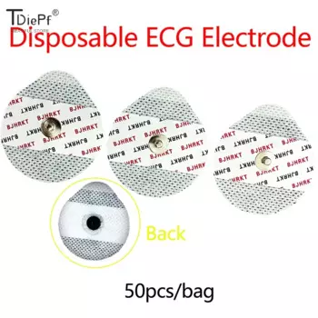 50 шт., одноразовые электроды ECG