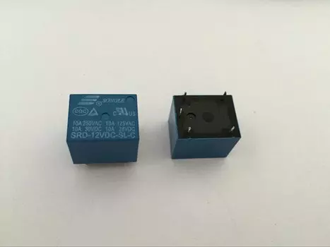 50 шт. реле SRD-12VDC-SL-C 12 В 10A 5P T73 реле питания One on one off