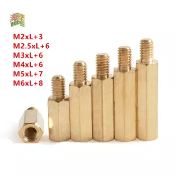 Латунные стойки WHOOPEE M2 M2.5 M3 M4 M5 M6