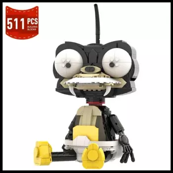 511 шт., Детский конструктор MOC, аниме фигурки