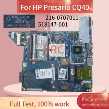 518147-001 518147-501 для HP Presario CQ40 материнская плата для ноутбука LA-4114P 216-0707011 512M DDR2 Материнская плата ноутбука