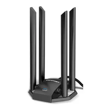 5400 Мбит/с USB 3,0 Wi-Fi 6 адаптер 2 6G игровой Wi-Fi-приемник Dongle 4 антенна для ПК WPA3 Win10/11 адаптер сетевой