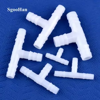 SgooHan белый полиэтиленовый тройник 4-13 мм