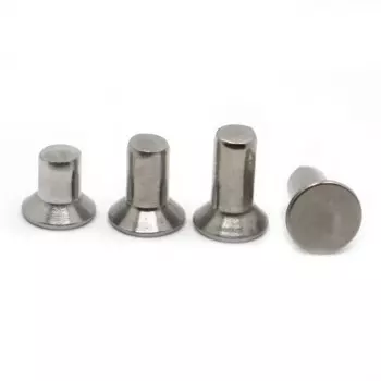 5-50 шт. M2 M2.5 M3 M4 M5 M6 A2-70 Твердая заклепка из нержавеющей стали с плоской потайной головкой GB869