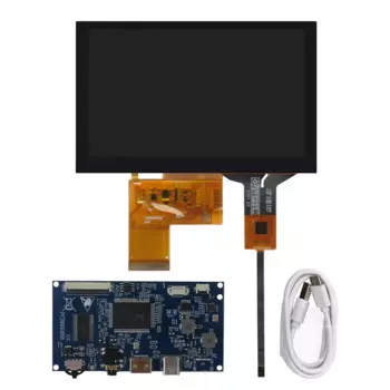 5-дюймовый 800*480 Универсальный ЖК-дисплей, совместимый с Mini HDMI контроллер Type-c, плата управления драйвером, дигитайзер, сенсорный экран