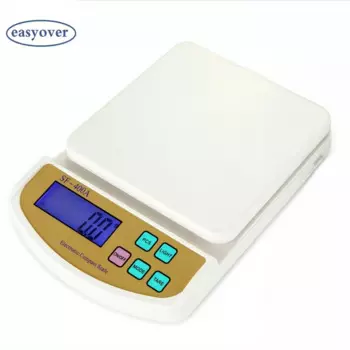 5 кг 0,1 г цифровые кухонные весы, большие пищевые диетические лабораторные весы, ЖК-электронные настольные напольные компактные весы с синей подсветкой
