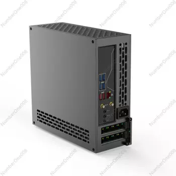 5-литровая мини-фотовспышка с двумя слотами и одним дисплеем 1u Power Itx, двухстороннее снятие фаски