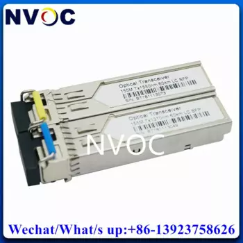 5 пар Megaibt BIDI 60 км SFP волоконно-оптический модуль 155 м Simplex LC/SC 1310/Нм одноволоконный двунаправленный оптический трансивер