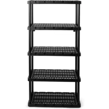 5 полки Knect-A-полка вентилируемый сверхпрочный блок для хранения 18x36x72 система органайзера для дома, гаража