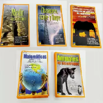 5 произвольных книг для родителей, детей, детей, обучение испанскому чтению и раннему обучению, популярные научные знания, книга Libros для возраста 8 лет