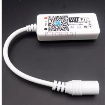 5 шт., 192 Вт, RGBW, Wi-Fi, светодиодный контроллер RGB, DC12V, мини Wi-Fi, светодиодный контроллер RGB/RGBW для светодиодных лент RGB/RGBW
