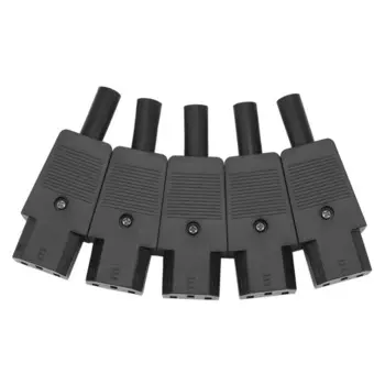 5 шт., адаптер для штепсельной вилки IEC 320 C13