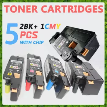 5 шт., картридж с тонером 2BK + 1CMY для цветного лазерного принтера Epson AcuLaser C1700 C1750N C1750W CX17NF 17N
