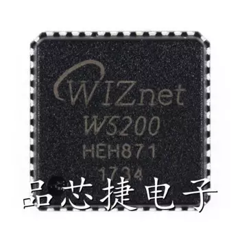 5 шт./лот W5200 QFN-48 проводной TCP/IP встроенный контроллер Ethernet