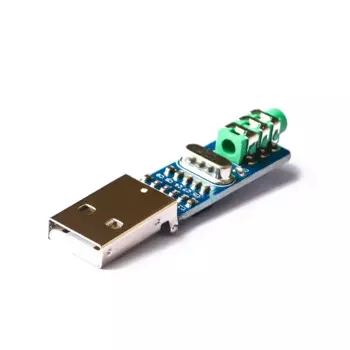 5 шт. Mini USB DAC PCM2704 USB звуковая карта аудио Аналоговый DAC USB звуковая карта декодер