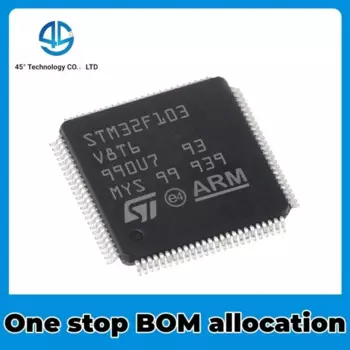 5 шт. STM32F103V8T6 LQFP-100 32-битный микроконтроллер MCU Электронный активный компонент в наличии