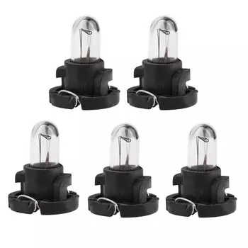 5 шт. T4 12 в автомобильный интерьерный инструмент, лампы для приборной панели, лампы для кондиционирования воздуха, индикатор для Mazda Nissan