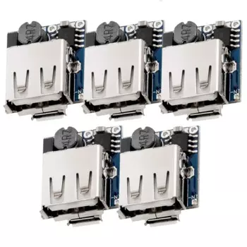5 X Контроллер заряда модуля внешнего аккумулятора TP5400, подключение Micro-USB и USB