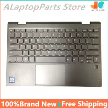 5CB0N67978 For Lenovo ideapad Yoga 720-15IKB Laptop Palmrest w/Backlit Keyboard Touchpad Assembly Gray(90%New)