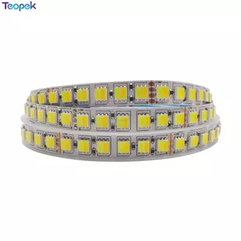 Светодиодная лента teopek 5м 5050 5025 CCT WW+CW