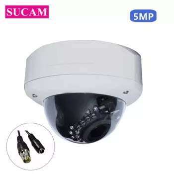 5MP AHD купольная камера наружная 180 градусов угол ночного видения охранное видеонаблюдение инфракрасная аналоговая камера 20 м ИК расстояние