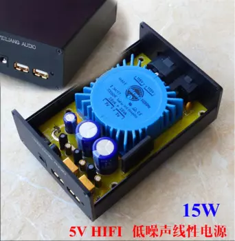 5V USB 15W DC двойной выход, имеет мощный Линейный источник питания, прямой регулятор CAS XMOS Raspberry