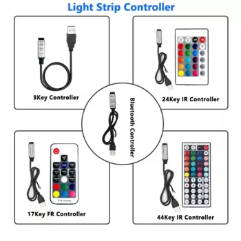 HICCIN RGB контроллер для светодиодной ленты 5050 3528