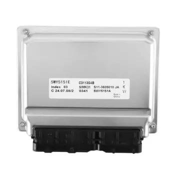 5WY5151E S11-3605010JA Автомобильная материнская плата двигателя ECU для QQ Car