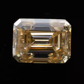 5x7 мм 1 карат изумруд Форма свободные Moissanites камень бокал для шампанского Цвет синтетический Муассанит драгоценные камни для Для женщин кольца