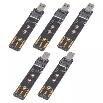 5X M.2 NVME SSD к USB 2230 GEN2 10 Гбит/с адаптер M.2 NVME SSD адаптер для 2242 2260 2280 NVME M.2 SSD RTL9210B