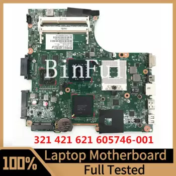 605746 -001 605746 -501 605746 Материнская плата -601 для ноутбука HP CQ321 CQ320, материнская плата HD5470 DDR2, 100% полное тестирование, работает хорошо