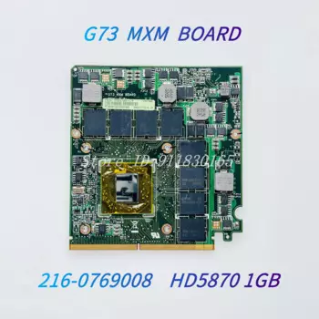 60-NY8VG1000-C14 для Asus G73 G73J G73JH видеокарта для ноутбука G73 MXM BOARD 216- 0769008 Видеокарта HD5870 1 ГБ, 100% работа