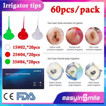60 шт., стоматологический Эндодонтический ирригатор EASYINSMILE