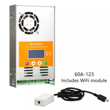 60A-V123 с Wi-Fi Cloud Box MakeSkyBlue Солнечная панель MPPT Контроллер заряда для свинцово-кислотной батареи 12 В 24 В 48 В