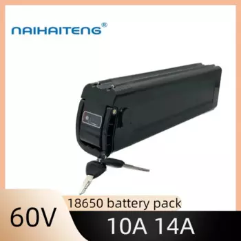 60V 10A 14A 16S4P 18650 литий-ионный перезаряжаемый литиевый аккумулятор для серебристого стандартного складного электрического электромобиля