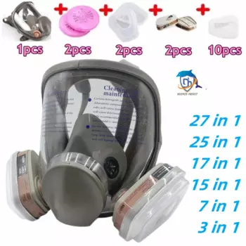 6800 Industrial Painting Spraying Respirator Gas Mask Safety Work Filter Dust Full Face Mask респиратор полнолицевой