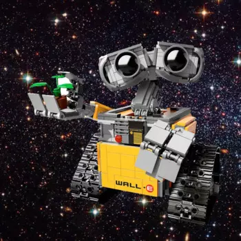687 шт., Детский конструктор Disney Pixar Walle, роботы из ЭВА