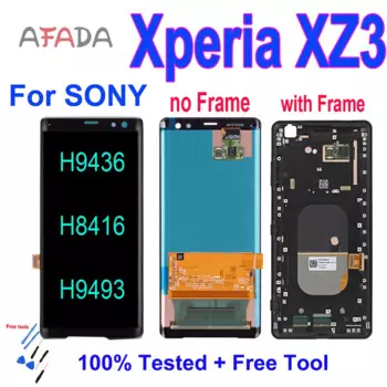 6,0-дюймовый ЖК-дисплей для Sony Xperia XZ3, замена дигитайзера ЖК-дисплея H9436 H8416 H9493, замена ЖК-дисплея