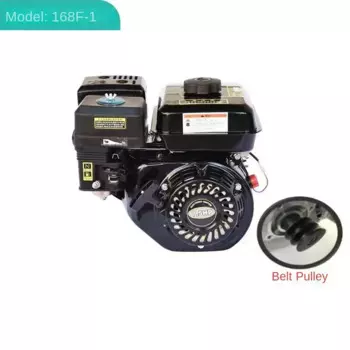 6.5Hp 168F-1 бензиновый микро двигатель 4 кВт четырехтактный небольшой мощности аксессуары 196Cc плоский ключевой вал двигателя структура