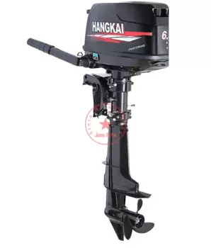 6.5HP четырехтактный одноцилиндровый бензиновый двигатель с водяным охлаждением, подвесной, подходит для надувных лодок, резиновых лодок, рыболовных лодок