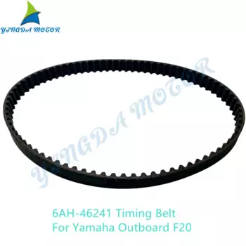 6AH-46241 Ремень ГРМ для подвесного мотора Yamaha 20HP 4T Parsun Hidea F20b 6AH-46241-00 Аксессуары для лодок