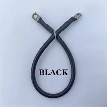 6AWG 16 мм2 луженый медный соединительный кабель для аккумулятора, провод с медными клеммами M6 M8 и длина 20-200 см для инвертора автомобиля на солнечной энергии