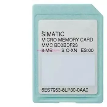 6ES7953-8LL31-0AA0 SIMATIC S7, Микро карта памяти P. Флэш-память S7-300/C7/ET 200, 3, 3 в, 2 Мб, абсолютно новый и оригинальный