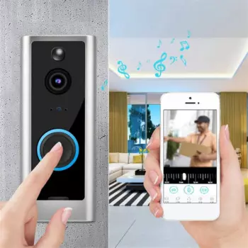 720P Wi-Fi визуальный дверной звонок домофон облачное хранилище видеодомофон